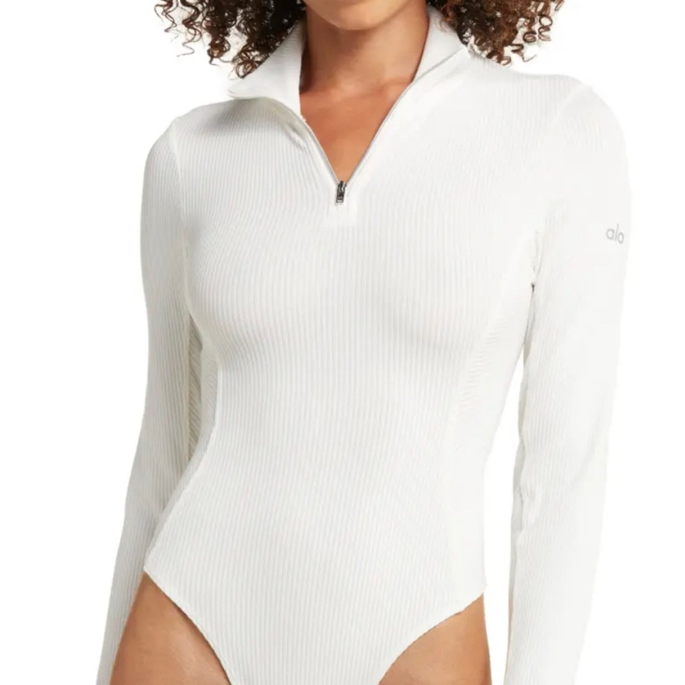 Alo Wellness Rib Long Sleeve Bodysuit